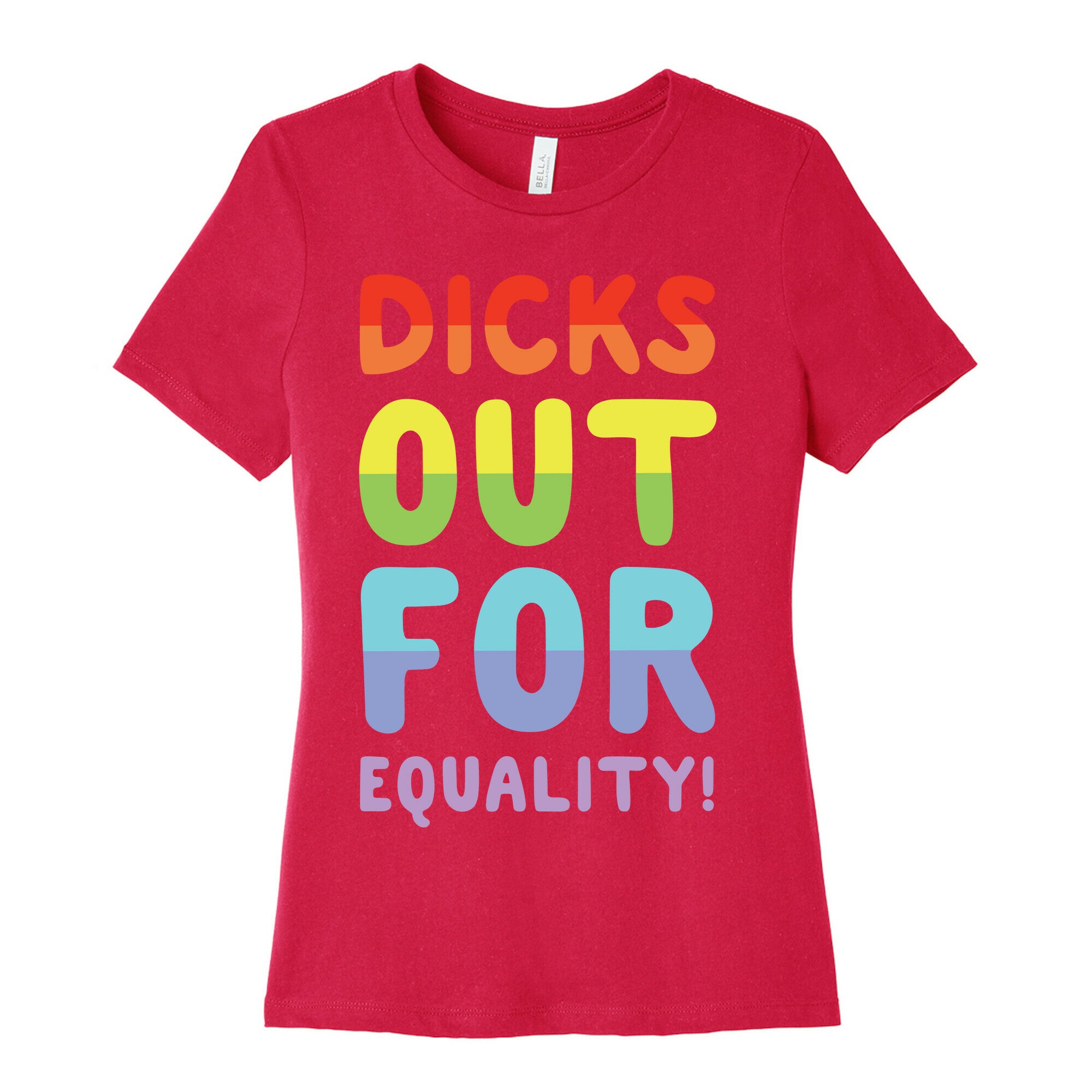Dicks Out For Equality Women's Cotton Tee